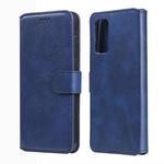 For Xiaomi Poco M3 / Redmi Note 9 4G Classic Calf Texture PU + TPU Horizontal Flip Leather Case, with Holder & Card Slots & Wallet(Blue)