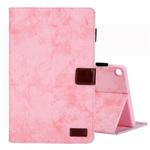 For Galaxy Tab A 8.0 (2019) / T290 Business Style Horizontal Flip Leather Case, with Holder & Card Slot & Photo Frame & Sleep / Wake-up Function(Pink)