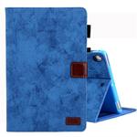For iPad Mini (2019) Business Style Horizontal Flip Leather Case, with Holder & Card Slot & Photo Frame & Sleep / Wake-up Function(Blue)