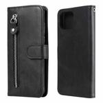 For OPPO F17 Pro / A93 Fashion Calf Texture Zipper Horizontal Flip Leather Case with Holder & Card Slots & Wallet(Black)