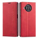 For Xiaomi Mi 10T Lite Forwenw Dream Series Oil Edge Strong Magnetism Horizontal Flip Leather Case with Holder & Card Slots & Wallet & Photo Frame(Red)