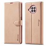 For Xiaomi Mi 10T Lite Forwenw F1 Series Matte Strong Magnetism Horizontal Flip Leather Case with Holder & Card Slots & Wallet & Photo Frame(Rose Gold)