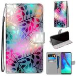 For Motorola Moto G Stylus (2020) Coloured Drawing Cross Texture Horizontal Flip PU Leather Case with Holder & Card Slots & Wallet & Lanyard(Translucent Glass)