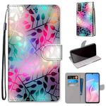 For Huawei Enjoy Z / 20 Pro Coloured Drawing Cross Texture Horizontal Flip PU Leather Case with Holder & Card Slots & Wallet & Lanyard(Translucent Glass)