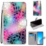 For Huawei Honor Play4 Coloured Drawing Cross Texture Horizontal Flip PU Leather Case with Holder & Card Slots & Wallet & Lanyard(Translucent Glass)