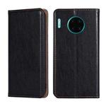 For Huawei Mate 30 Pro PU + TPU Gloss Oil Solid Color Magnetic Horizontal Flip Leather Case with Holder & Card Slot & Wallet(Black)