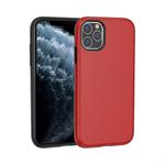 For iPhone 11 Pro Shockproof Terminator Style Solid Color Protective Case(Red)