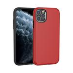 For iPhone 11 Pro Max Shockproof Terminator Style Solid Color Protective Case(Red)
