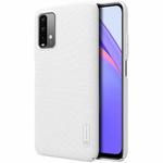 For Xiaomi Redmi Note 9 4G (CN Version) NILLKIN Frosted Concave-convex Texture PC Protective Case(White)