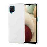 For Samsung Galaxy A12 GOOSPERY JELLY Full Coverage Soft Case(White)