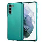 For Samsung Galaxy S21 5G GOOSPERY I JELLY METAL Shockproof TPU Case(Green)