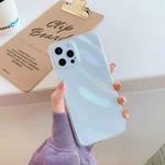 Double Laminating Shockproof TPU Protective Case For iPhone 11 Pro Max(Aurora Laser Water Wave Texture)