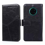 For Huawei Mate 30 Geometric Stitching Horizontal Flip TPU + PU Leather Case with Holder & Card Slots & Wallet(Black)