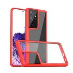 For Samsung Galaxy S21 Ultra 5G iPAKY Star King Series TPU + PC Protective Case(Red)