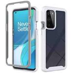 For OnePlus 9 Pro Starry Sky Solid Color Series Shockproof PC + TPU Protective Case(White)