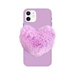 Love Hairball Colorful Wave Soft Case For iPhone 12 Pro(Pink Purple)