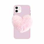 Love Hairball Colorful Wave Soft Case For iPhone 12 Pro(Light Pink)