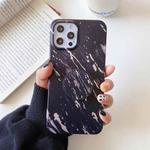 Frosted Laser TPU Protective Case with Foldable Holder For iPhone 11(Black)