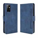 For Infinix Note 8 / X692 Wallet Style Skin Feel Calf Pattern Leather Case with Separate Card Slots(Blue)