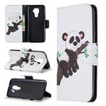 For Huawei Mate 30 Lite Pattern Colored Drawing Horizontal Flip Leather Case with Holder & Card Slots & Wallet(Tree Panda)