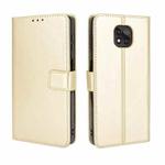 For Motorola Moto G Power 2021 Retro Crazy Horse Texture Horizontal Flip Leather Case with Holder & Card Slots & Lanyard(Gold)