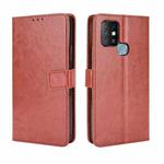 For Infinix Hot 10 / X682 Retro Crazy Horse Texture Horizontal Flip Leather Case with Holder & Card Slots & Lanyard(Brown)