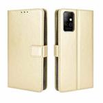 For Infinix Note 8 / X692 Retro Crazy Horse Texture Horizontal Flip Leather Case with Holder & Card Slots & Lanyard(Gold)