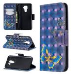For Huawei Mate 30 Lite 3D Pattern Colored Drawing Horizontal Flip Leather Case with Holder & Card Slots & Wallet(A Butterfly)