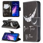 For Xiaomi Redmi Note 8 Colored Drawing Horizontal Flip Leather Case with Holder & Card Slots & Wallet(Snicker)