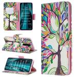 For Xiaomi Redmi Note 8 Pro Colored Drawing Horizontal Flip Leather Case with Holder & Card Slots & Wallet(Life Tree)