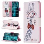 For Xiaomi Redmi Note 8 Pro Colored Drawing Horizontal Flip Leather Case with Holder & Card Slots & Wallet(Deer)