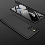 For OPPO Realme 7i / C17 GKK Three Stage Splicing Full Coverage PC Case(Black)