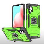 For Samsung Galaxy A32 5G Magnetic Armor Shockproof TPU + PC Case with Metal Ring Holder(Green)