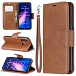 For Huawei Mate 30 Pro Retro Lambskin Texture Pure Color Horizontal Flip PU Leather Case with Holder & Card Slots & Wallet & Lanyard(Brown)