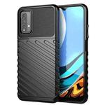 For Xiaomi Redmi 9T Thunderbolt Shockproof TPU Protective Soft Case(Black)