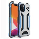 For iPhone 11 Pro Max R-JUST Shockproof Dustproof Armor Metal Protective Case(Blue)