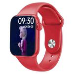 i12 1.69 inch TFT Color Screen IP67 Waterproof Smart Watch, Support Bluetooth Call / Blood Oxygen Monitoring / Heart Rate Monitoring(Red)
