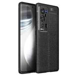 For vivo X60 Pro+ 5G Litchi Texture TPU Shockproof Case(Black)