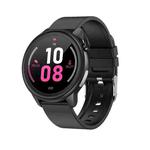 E80 1.3 inch TFT Color Screen IP68 Waterproof Smart Bracelet, Support Blood Oxygen Monitoring / Body Temperature Monitoring / Heart Rate Monitoring, Style:Silicone Strap(Black)