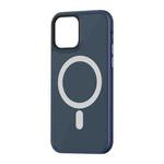 For iPhone 12 Pro Max ROCK Guard Pro Skin TPU+PC Shockproof Magsafe Case(Dark Blue)