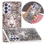 For Samsung Galaxy A32 5G Luminous TPU Mobile Phone Protective Case(Leopard Tiger)