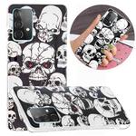 For Samsung Galaxy A52 5G / 4G Luminous TPU Mobile Phone Protective Case(Ghost Head)
