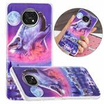 For Xiaomi Redmi Note 9T Luminous TPU Mobile Phone Protective Case(Seven Wolves)