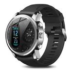 T3 Pro 0.96 inch IPS Screen IP67 Waterproof Dual Dial Smart Watch, Support Blood Oxygen Monitoring / Sleep Monitoring / Heart Rate Monitoring(Black Silver)