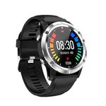 T5 1.3 inch Full Circle Screen IP67 Waterproof Sport Smart Watch, Support Blood Oxygen Monitoring / Sleep Monitoring / Heart Rate Monitoring(Black Silver)