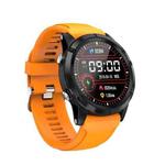 T5 1.3 inch Full Circle Screen IP67 Waterproof Sport Smart Watch, Support Blood Oxygen Monitoring / Sleep Monitoring / Heart Rate Monitoring(Orange)