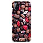 For OnePlus Nord N100 Shockproof Painted Transparent TPU Protective Case(Love Chocolate)