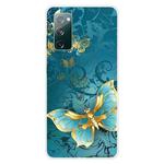 For Samsung Galaxy S20 FE Shockproof Painted Transparent TPU Protective Case(Kingdee)