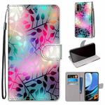 For Xiaomi Redmi Note 9 4G / 9 Power Coloured Drawing Cross Texture Horizontal Flip PU Leather Case with Holder & Card Slots & Wallet & Lanyard(Translucent Glass)