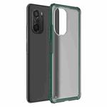 For Xiaomi Redmi K40 / K40 Pro Four-corner Shockproof TPU + PC Protective Case(Green)